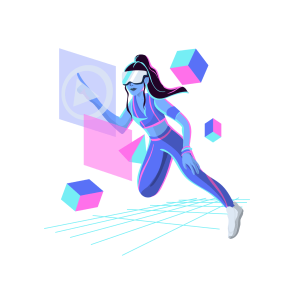 Metaverse Illustration Pack