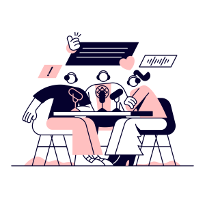 Podcast and Audio Illustration Pack